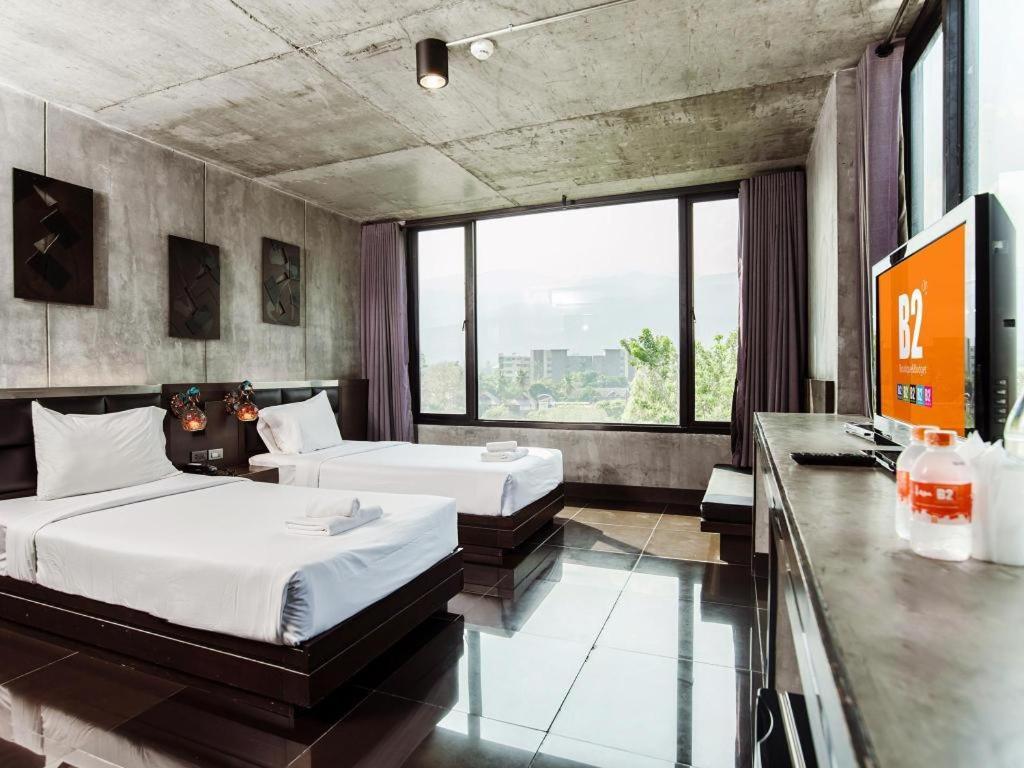 B2 Black Business And Budget Hotel Chiang Mai Eksteriør billede